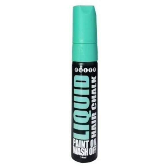 2/$10 💥 1011 New BRITE Liquid Paint On Wash Off Liquid Hair Chalk Blue/Teal - Picture 1 of 1